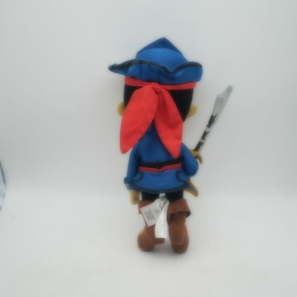 Disney Store JAKE the Pirate 14" Plush Doll Jake and the Neverland Pirates - Picture 3 of 5